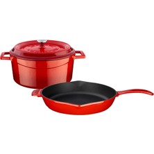 Lava Döküm 3 Parça Set - Mutfağın Gözdesi