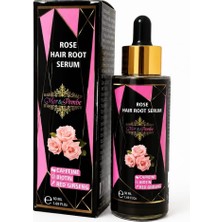 Mor&pembe Rose Hair Root Serum, Kafein, Biotin ve Kırmızı Ginseng Içerikli, Saç Kökü Güçlendirici, 50 ml