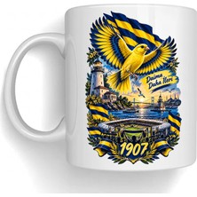 Bsb Istanbul Temalı Porselen Kupa Bardak Mug 2002