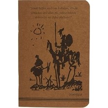Don Kişot Kraft Defter