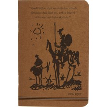 Don Kişot Kraft Defter