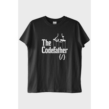 Lofux The Codefather Siyah Tişört