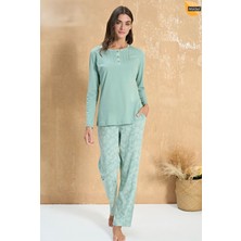 Over Sleep by Poleren Modal Battal Pijama Takım 3312