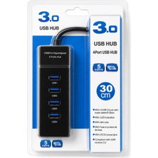 Teknotok Fa Aksesuar Imeng J03 USB 3.0 4 Port 30 cm USB Çoklayıcı Hub
