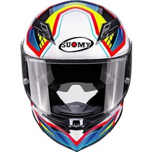 Suomy Stellar 2 Kask Blackstar Beyaz Mavi