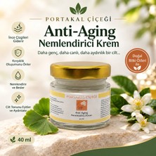 Portakal Çiçeği Doğal Anti-Aging Nemlendirici Krem/ Gingko Özü & Altın Otu Özü