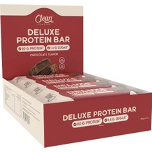 Clean Powders Deluxe Protein Bar 55 gr 12 Adet - Çikolata