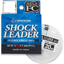 LİNESYSTEM Lst Lınesystem Shock Leader Fc Soft 30M/0.128 mm Flourocarbon Misina