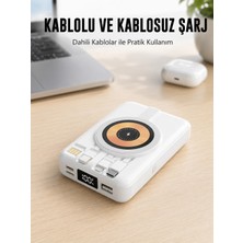 Belirtilmemiş Magsafe Uyumlu Kablosuz Powerbank Hızlı Şarj Özellikli Yeni Nesil - Lisinya