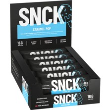 Snck Yüksek Protein Bar 55 gr 12 Adet - Karamel Fındık