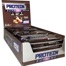 Muscle Station Supreme Protein Bar Çikolata Yer Fıstığı 40 gr 24 Adet