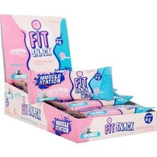  Muscle Station Fit Snack Protein Bar Coconut 40 gr 24 Adet - Hindistan Cevizi