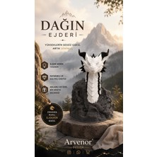 Arvenor Dağın Ejderi | 15CM | Dekoratif Biblo | 3D Baskı