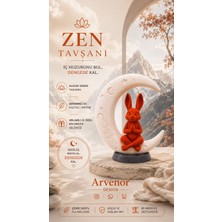 Arvenor Zen Tavşanı | 15CM | Dekoratif Biblo | 3D Baskı