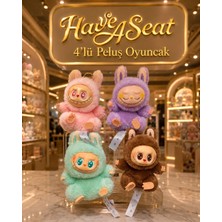 Black Diamond Plush Toy Have A Seat 4 Lü Peluş Oyuncak Set