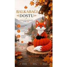 Arvenor Balkabağı Dostu | 15CM | Dekoratif Biblo | 3D Baskı