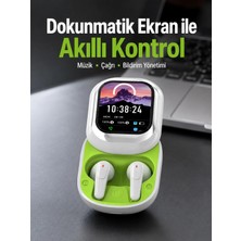 Marsilyan Dokunmatik Ekranlı Aktif Gürültü Azaltma Özellikli Kablosuz Kulaklık V5.4