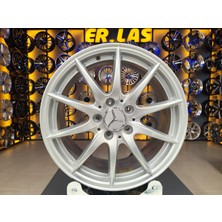 MERCEDES 4 Adet MERCEDES ORIJINAL 7.5*17 5*112 ET53 66.6 SILVER JANT YENİLENMİŞ (Takım)