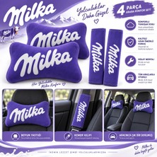 Şimika MILKA-xx Yesil İKİLİ YASTIK VE KEMER KILIFI SETİ