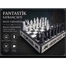 Clavo Design Fantastik Satranç Seti - Özel Kutulu, Taşınabilir
