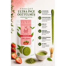Karadeniz Matcha Çilek Aromalı 50 gr Kalite Doğal İçerik ile Ferahlatıcı Lezzet