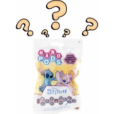Sunman Oyuncak Stitch Figür Disney Nano Pods Sürpriz Figür Paketi 24D.