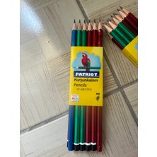 12’li Patrıot Kurşun Kalem Paketi.