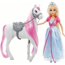 Sunman Oyuncak Dreameez Prenses Bebek ve Atı Oyun Seti 81047