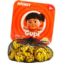 Sunman Oyuncak Misket Gupi 15+1 Fileli (Gup) 25D.
