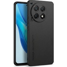 Anka Cep Cep Telefonu Aksesuarları Tekno Tecno Camon 30 (Cl6) Uyumlu Parmak Izi Bırakmaz Deri Görünümlü Silikon Kılıf Kamera Korumalı