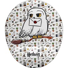 Hamiki Harry Potter Hedwig Bilek Destekli Mouse Pad Ergonomik Kaymaz Taban Mousepad Fare Altlığı