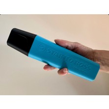 Teknova 3D Baskı Kapaklı Kalem Kutusu – Kalem, Fosforlu Kalem ve Marker Organizer – Masaüstü Kırtasiye Düzenleyici