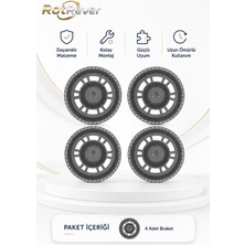 Ozemtek Dreame L10S Pro Ultra Heat / L10S Ultra Gen 2 / L20 Ultra Robot Süpürge 4 Adet Braket Yedek Parça Seti