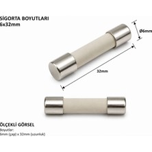 Tech 6X32MM Seramik Sigorta Hızlı 160MA