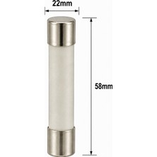 Tech 22X58MM Seramik Sigorta Hızlı 25A