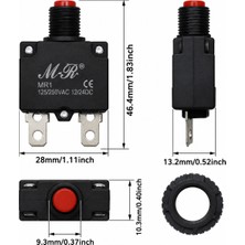 Tech Resetli Termik Sigorta 13A 250VAC 32VDC
