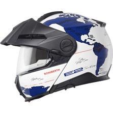 Schuberth E2 Atlas Blue Çene Açılır Kask