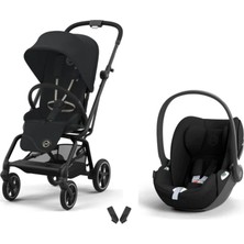 Cybex Eezy S Twist+2 Travel Sistem | Magic Black & Cloud T Sephia Black