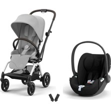 Cybex Eezy S Twist+2 Travel Sistem | Fog Grey & Cloud T Sephia Black