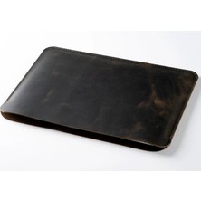LWA Leather Microsoft Surface Laptop 5/7/go/studio/duo Modelleri Için El Yapımı, Eskitilmiş Görünümlü Deri Kılıf. Tamponlu Duo 1