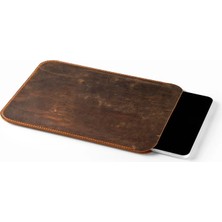 LWA Leather Eskitilmiş Deri iPad Kılıfı, El Yapımı iPad Kılıfı (12.9" Pro, 2.-6. Nesil Ipad, iPad Mini, iPad Air, 11" Pro, 10.5" Pro, 9.7" Pro, A16 Işlemcili Modeller Için) iPad Air 1-5. Nesil