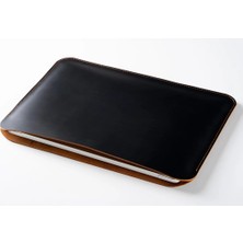LWA Leather El Yapımı Deri MacBook Kılıfı, Air ve Pro (M1, M2) Için Ince MacBook Dizüstü Bilgisayar Kılıfı 16,2" / 41X30 cm