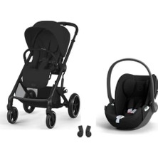 Cybex Balios S Lux Travel Sistem | Black Moon Black & Cloud T Plus Sephia Black