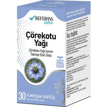 Referans Nutra Çörekotu Yağı 30 Kapsül