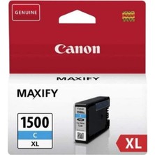 Die Grup Canon 9193B001 PGI-1500XL C Orijinal Mürekkep Kartuşu, Cyan