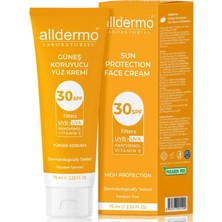 Alldermo SPF30 Yüz Kremi 75 ml