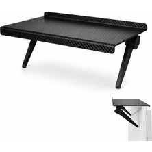 Die Grup Orret Home Monitör Üstü Stand Organizer Düzenleyici Raf Tv Üstü Stand Ekran Üstü Raf Kurulumsuz Ayarlanabilir Monitör Rafı Masaüstü Düzenleyici Kaymaz Yüzey Tv Rafı