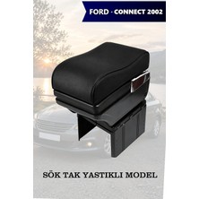 Automod Connect 2002 Uyumlu Kol Dayama Lüks Tip Yastıklı Model Siyah Deri