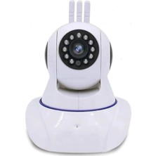 Gece Görüşlü Hd 360 Derece Wifi Ip Kamera Bebek Kamerası Midastech