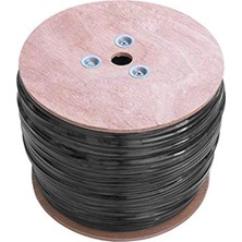Die Grup S-Link SL-CAT609 305M 23AWG 0.56MM Cca Double Jack Gri+Siyah Cat6 Kablo